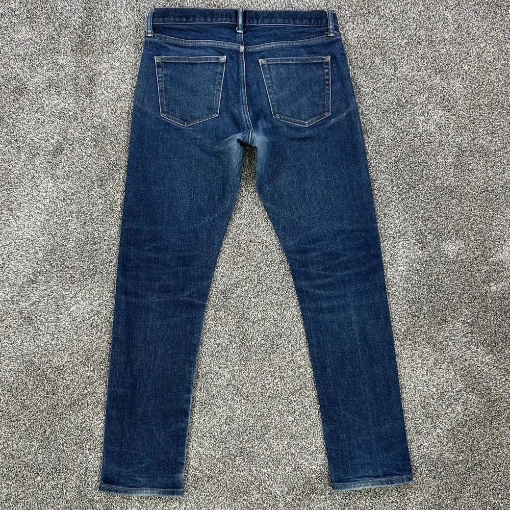 Uniqlo Red Line Kaihara‎ Selvedge Denim Jeans Mens 32x32 Slim Straight Fit Japan